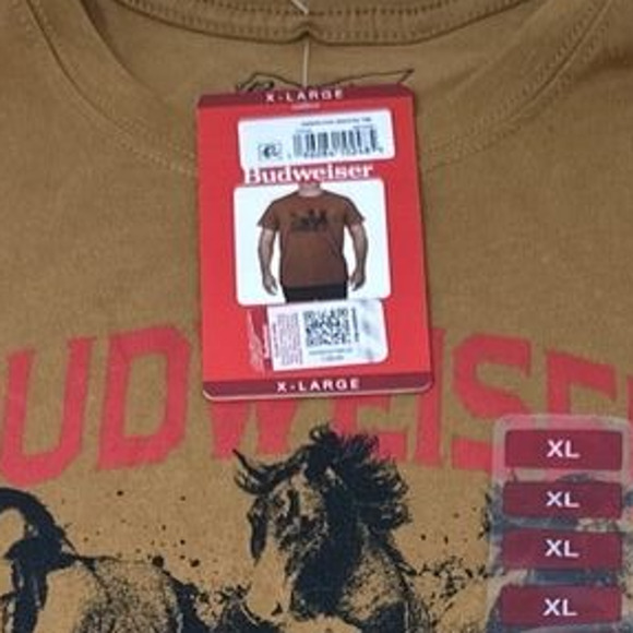 Budweiser Men's Short Sleeve King of Beers American Graphic T-Shirt, X-Large - Picture 8 of 9